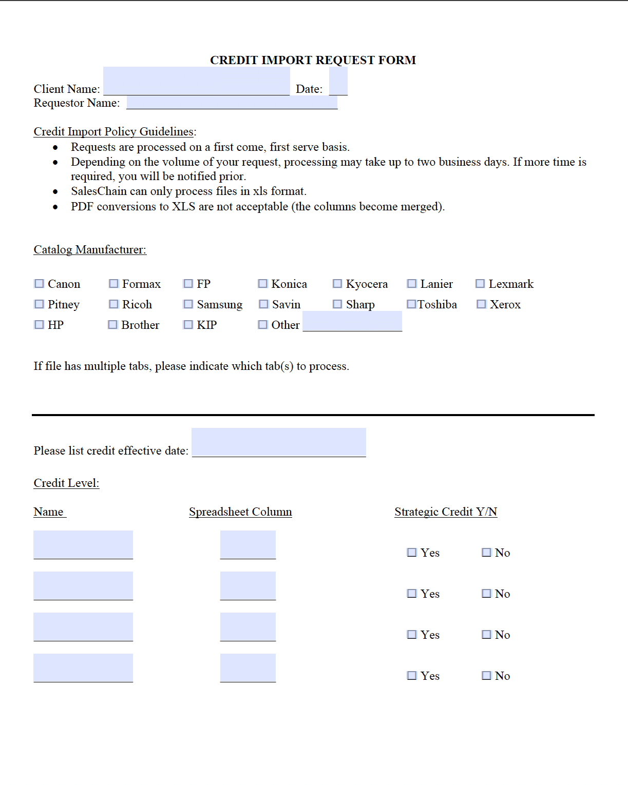 Downloads – SalesChain